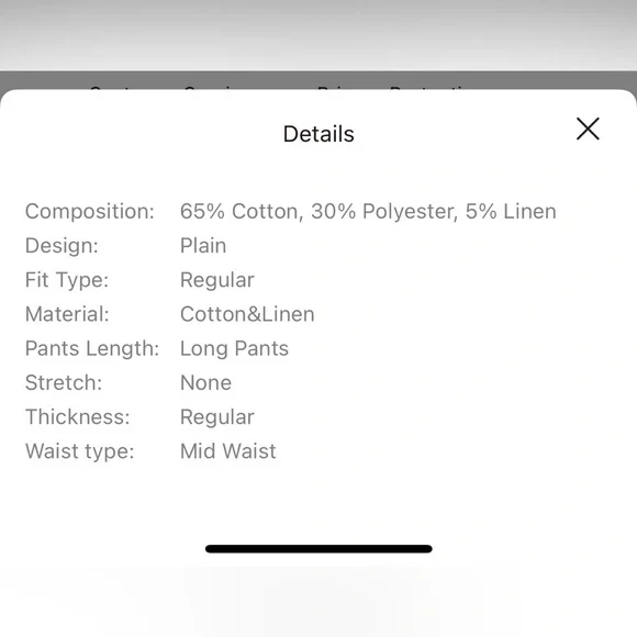 Commense Linen/Cotton Striped Vest & Mid-Waist Striped Wide-Leg Pants Set - Picture 14 of 16